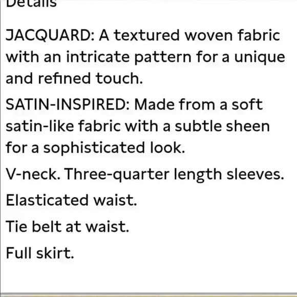 Banana Republic Puff-Sleeve Satin Jacquard Midi Dress
